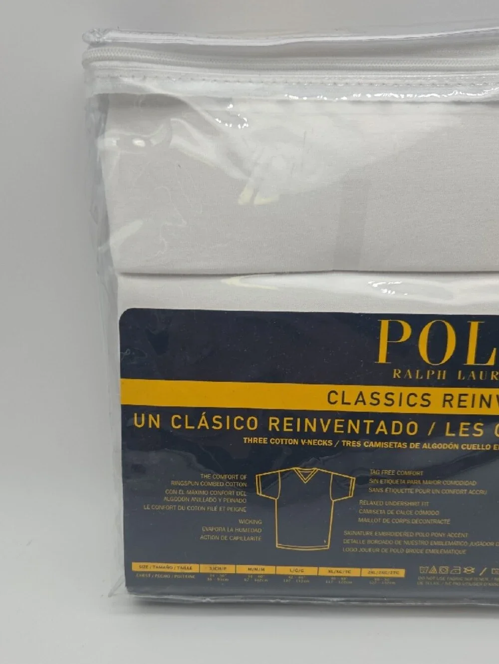 Ralph Lauren Navy and Yellow Packaged Tee Set